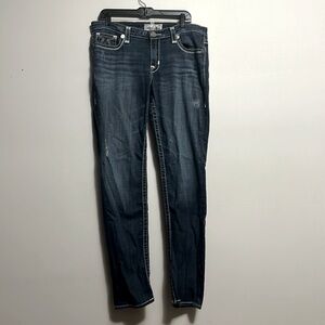 Big Star Maddie bootcut denim jeans distressed 32 long
